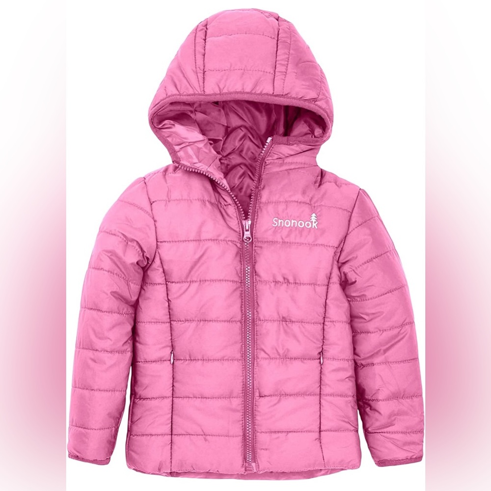 Snonook Winter Toddler Jacket – Water-Resistant Puffer Jackets for Girls